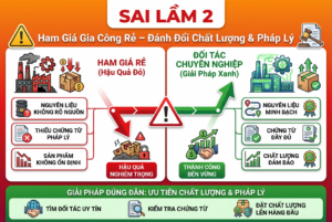 Sai Lầm 2 Khởi Nghiệp Mỹ Phẩm: Ham Giá Gia Công Rẻ – Đánh Đổi Chất Lượng & Pháp Lý